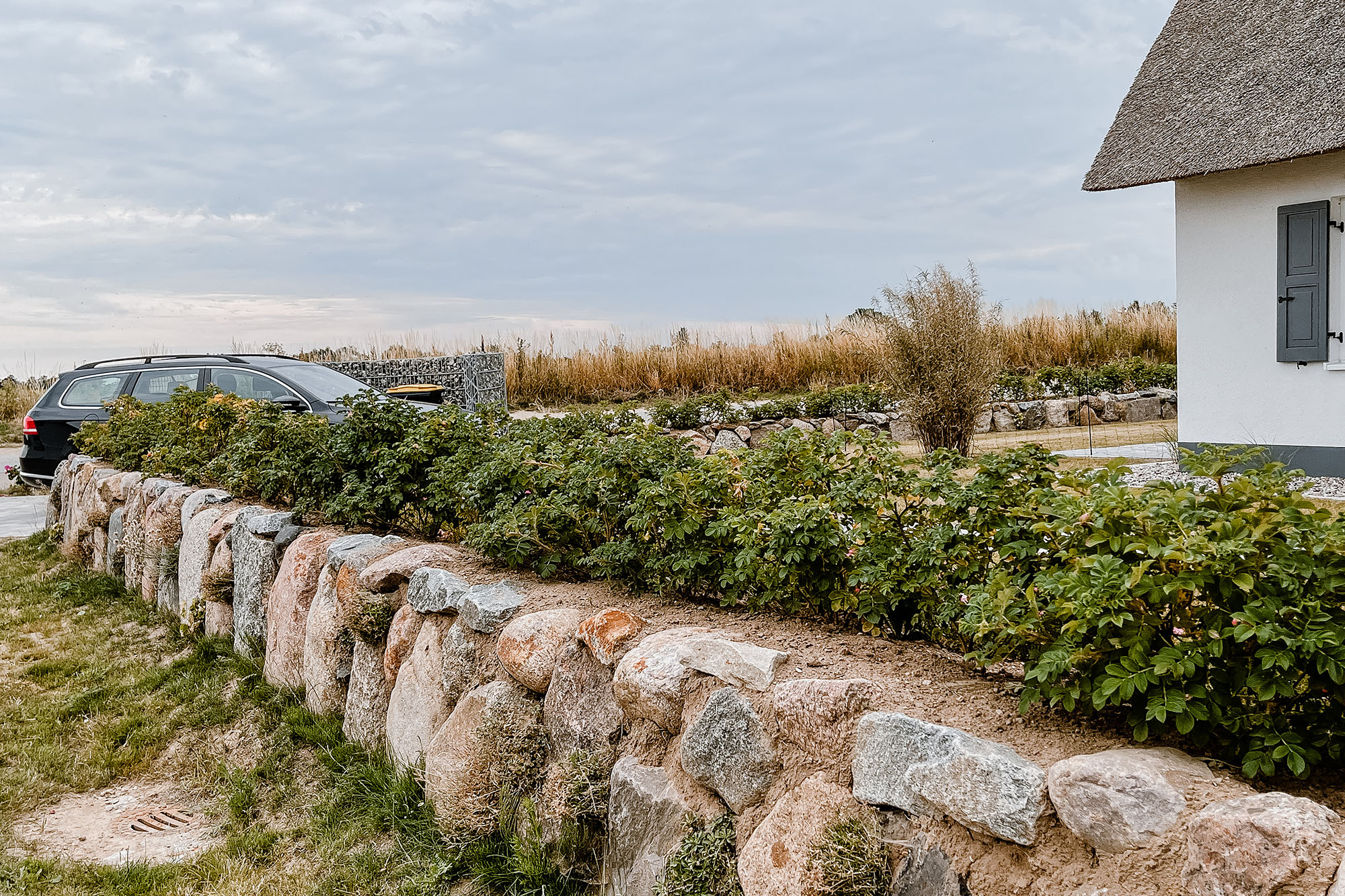 Ferienhaus-Zierow-Seekrabbe-Einfahrt